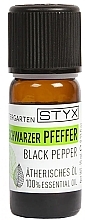 Fragrances, Perfumes, Cosmetics Black Pepper Essential Oil - Styx Naturcosmetic Essential Oil