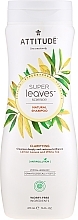 Lightening Shampoo - Attitude Super Leaves Shampoo Clarifying Lemon Leaves And White Tea — photo N2