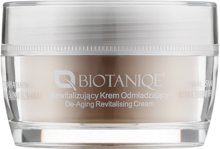 Repairing & Moisturizing Face Cream with Snail Mucin - Biotaniqe BioActive De-Aging Revitalising Cream 40+ — photo N1