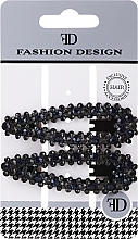 Hair Clip Fashion Design, 25921, black - Top Choice — photo N1