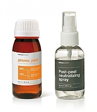 Fragrances, Perfumes, Cosmetics Set - Mesoestetic Mesopeel Piruvex (peel/50ml + post/peel/50ml)