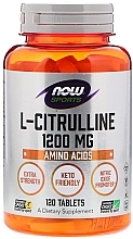 Dietary Sipplement "L-Citrulline", 1200mg - Now Foods L-Citrulline Tabs — photo N1