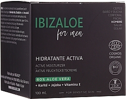 Fragrances, Perfumes, Cosmetics Face Cream - Ibizaloe Active Moisturizer