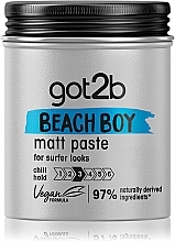 Fragrances, Perfumes, Cosmetics Hair Paste "Modeling" - Schwarzkopf Got2b Beach Boy Past