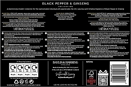 Set - Baylis & Harding Black Pepper & Ginseng Luxury Shave Set — photo N8