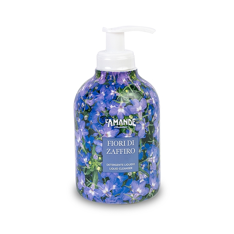 L'Amande Fiori di Zaffiro - Liquid Hand & Body Soap — photo N2