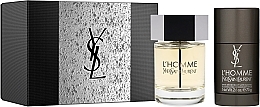 Fragrances, Perfumes, Cosmetics Yves Saint Laurent L'homme - Set (edt/100ml + deo/75g) 