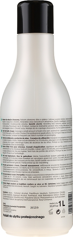 Hair Balm - Stapiz Professional Basic Salon Aloe Conditioner Balm — photo N2