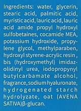 Pianka oczyszczaj№ca do twarzy z kwasem hialuronowym - Bioaqua Hyaluronic Acid — photo N4