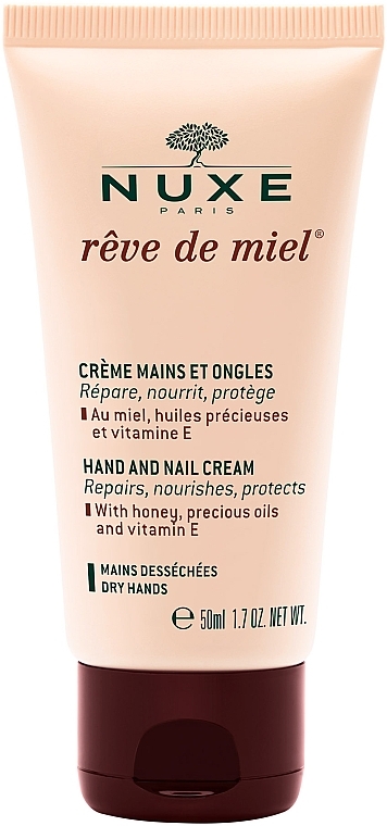 Hand & Nail Cream "Honey Dream" - Nuxe Reve de Miel Hand And Nail Cream — photo N1