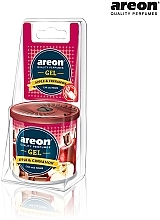 Apple & Cinnamon Scented Gel - Areon Gel Can Blister Apple & Cinnamon — photo N2