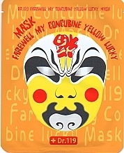 Fragrances, Perfumes, Cosmetics Face Mask - Baviphat Dr.119 Farewell My Concubine Yellow Lucky Mask