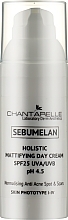 Fragrances, Perfumes, Cosmetics Brightening & Normalizing Day Cream - Chantarelle Sebumelan Holistic Mattifying Day Cream SPF25 UVA/UVB