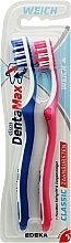 Soft Toothbrush, pink+blue - Elkos Dental Classic — photo N3