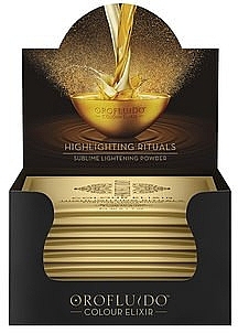 Ammonia-Free Lightening Powder - Orofluido Highlighting Rituals Sublime Lightening Powder — photo N4