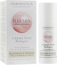 Fragrances, Perfumes, Cosmetics Face Cream for Normal and Combination Skin - Athena's Erboristica Illumia Face Cream Normal And Combination Skin