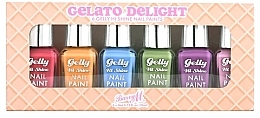 Nail Polish Set, 6 pcs - Barry M Gelato Delight Nail Paint Gift Set — photo N1