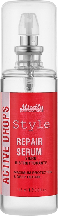 Repair Hair Serum - Mirella Style Active Drops Serum — photo N4
