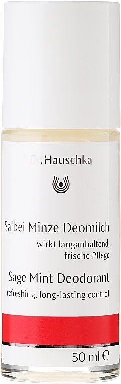 Body Deodorant "Mint & Sage" - Dr. Hauschka Sage Mint Deodorant — photo N1