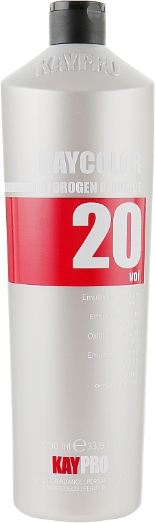 Developer Oxydant 20VOL - KayPro KayColor Hydrogen Peroxide — photo N3