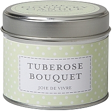 Fragrances, Perfumes, Cosmetics Scented Candle - The Country Candle Company Polkadot Tuberose Bouquet Tin Candle