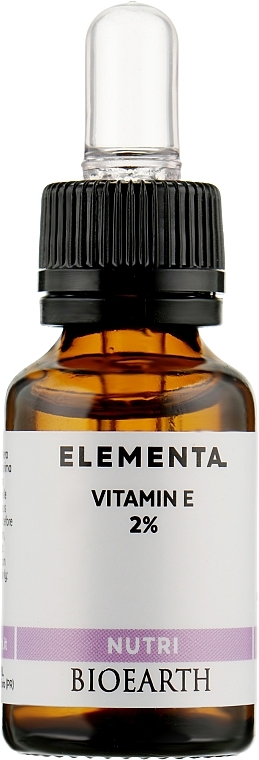 Nourishing Serum - Bioearth Elementa Nutri Vitamin E 2% — photo N1