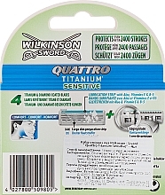 Quattro Essential, 4 pcs - Wilkinson Sword Precision Sensitive Blades  — photo N3