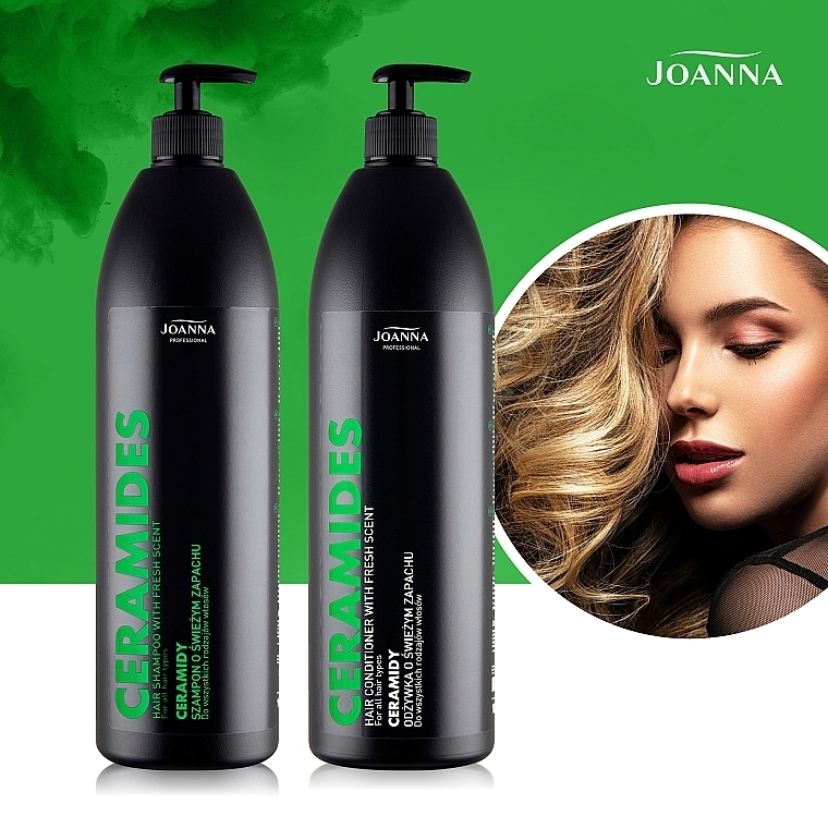 Ceramides Hair Conditioner with Fresh Scent - Joanna Professional Ceramides Conditioner Hair With Fresh Scent — photo N6