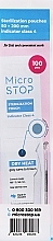 Fragrances, Perfumes, Cosmetics Air Sterilization Kraft Bags 200x50 mm, 100 pcs (with class 4 indicator) - MicroSTOP Sterilization Pouch With Indicator (Class 4) ECO