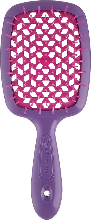 Hair Brush, fuchsia and pink - Janeke Superbrush — photo N3