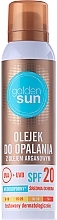 Fragrances, Perfumes, Cosmetics Tanning Oil with Argan Oil - Golden Sun SPF 20