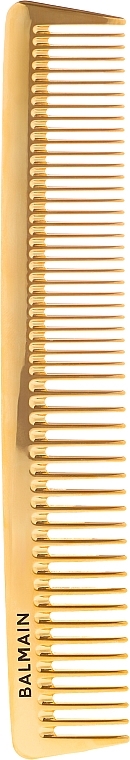 Professional Golden Cutting Comb - Balmain Paris Hair Couture Golden Cutting Comb — photo N1