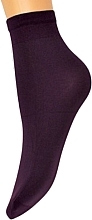 Women Socks 'Katrin', 40 Den, purple - Veneziana — photo N1