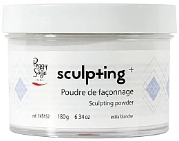 Fragrances, Perfumes, Cosmetics Nail Acrilyc Powder - Peggy Sage Sculpting Powder Extra Blanche