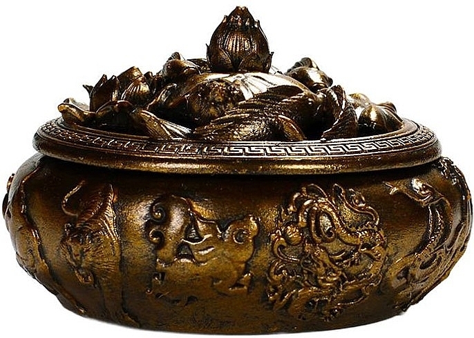 Resin Incense Burner with Cap - Deni Carte — photo N1