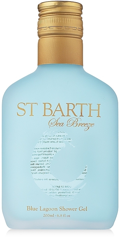 Shower Gel "Sea Breeze" - Ligne St Barth Sea Breeze Blue Lagoon Shower Gel — photo N1