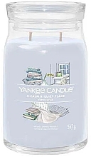 Scented Candle in Jar 'Calm & Quiet Place', 2 wicks - Yankee Candle A Calm & Quiet Place — photo N2