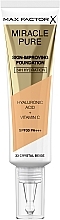 Fragrances, Perfumes, Cosmetics Foundation - Max Factor Miracle Pure Skin-Improving Foundation SPF30 PA+++