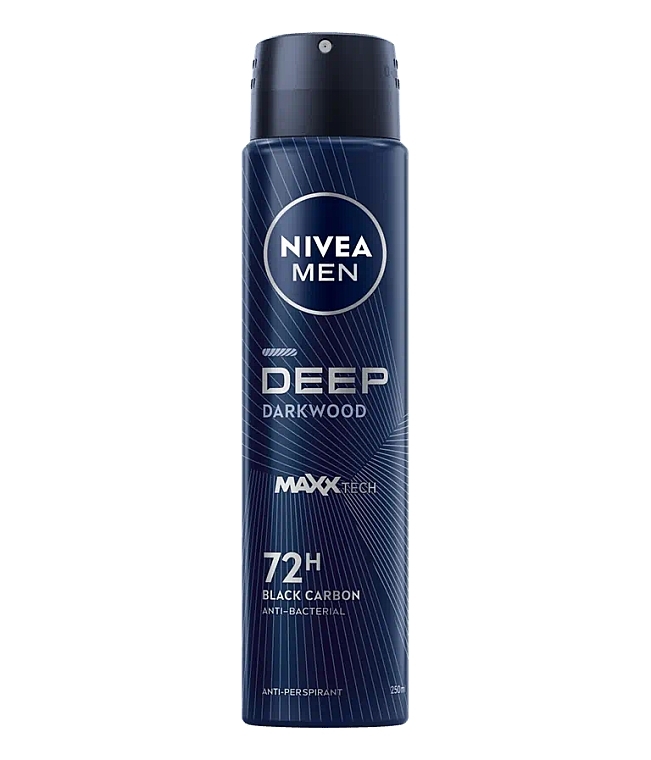 Men Antiperspirant - NIVEA MEN Deep Darkwood 72H Anti-Perspirant — photo N1