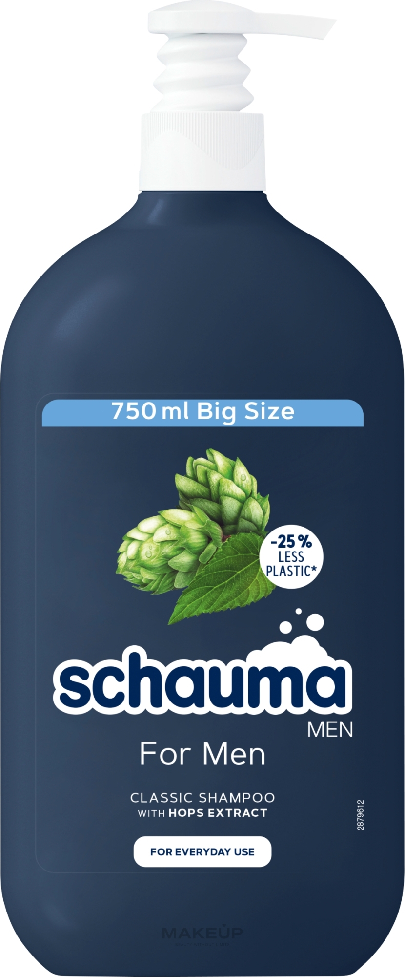 Hop Daily Men Shampoo - Schauma Men Classic Shampoo With Hops For Everyday Use — photo 750 ml