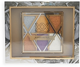 Makeup Palette - XX Revolution Mixxed Metals Water Liner Palette — photo N4