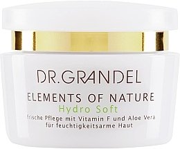 Vitamin F Moisturizing Face Cream - Dr. Grandel Elements of Nature Hydro Soft — photo N1