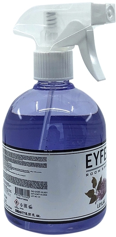 Air Freshener Spray "Lilac" - Eyfel Perfume Room Spray Lilac — photo N2