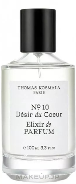 Thomas Kosmala No 10 Desir du Coeur Elixir De Parfum Perfume | Makeup.jp