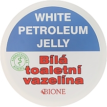 White Vaseline - Bione Cosmetics White Vaseline — photo N1