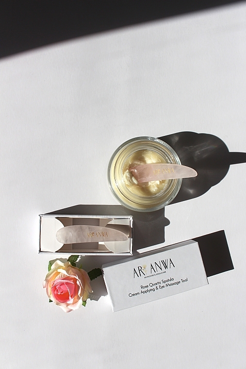 Quartz Facial Massager - ARI ANWA Skincare Rose Quartz Wing — photo N8