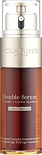 Fragrances, Perfumes, Cosmetics Lightweight Double Serum - Clarins Double Serum Light Texture Complete Age-Defying Concentrate