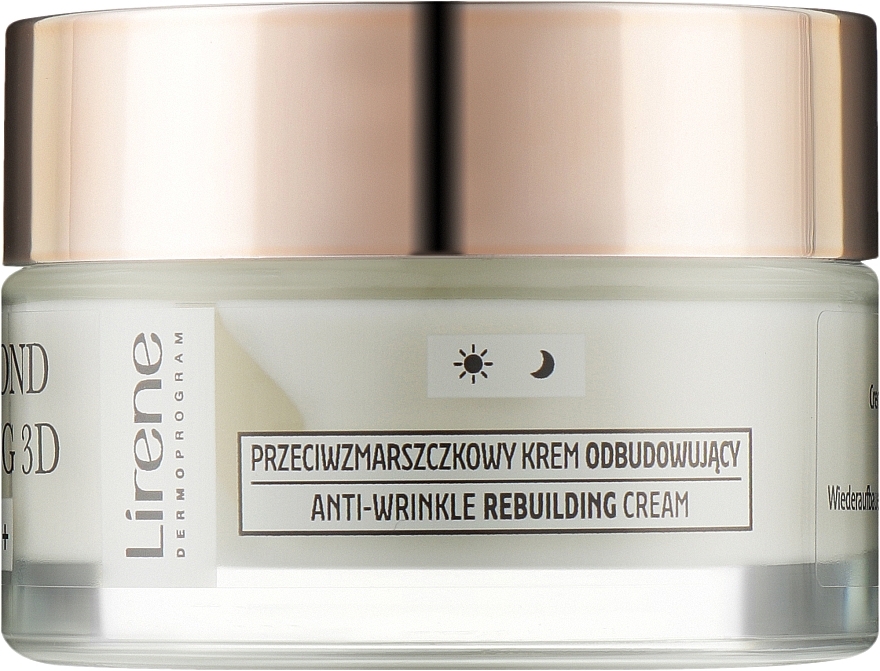 Revitalizing Face Cream 70+ - Lirene Diamond lifting 3D Cream — photo N1