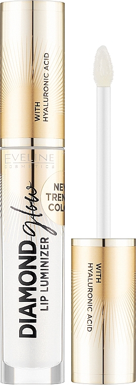 Lip Gloss - Eveline Cosmetics Diamond Glow Lip Luminizer — photo N1