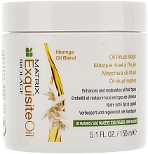 Fragrances, Perfumes, Cosmetics Repair Hair Mask - Biolage Exquisite Oil Oil Ritual Masque